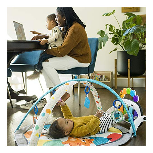 Gimnasio Y Piano Para Bebe Con 4 Modos Colorido
