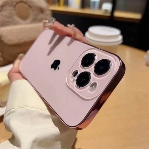 Capa Ultrafina Fosca Para iPhone Com Logotipo