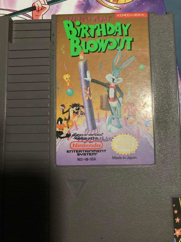 Birthday Blowout Nintendo Nes