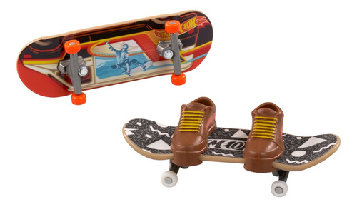 Hot Wheels Skate Vehículo Juguete Patinetas Con Tenis Retro Color Multicolor