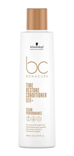 Acondicionador Restaurador Q10+ Time Restore Bc Schwarzkopf