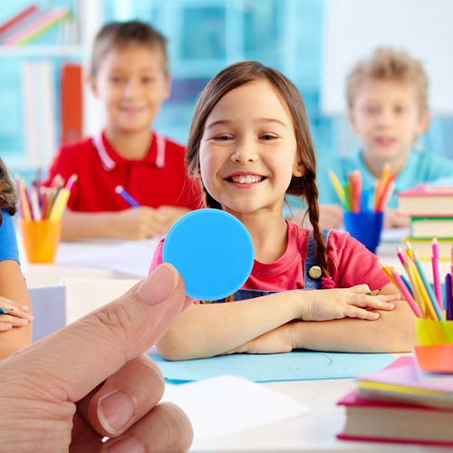 Contadores De Aprendizaje 100 Pcs Fichas De Bingo Plástico