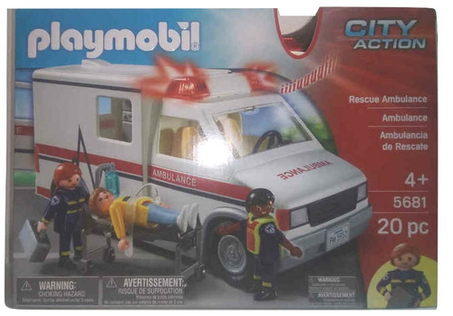 Playmobil 5681 Ambulancia Emergencia Rescate Fotos Reales