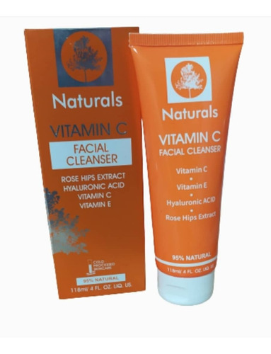 Limpiador Facial Con Vitamina C Naturals 118ml