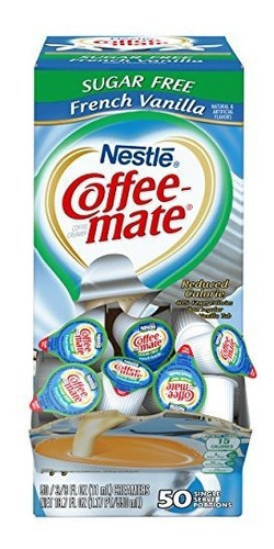 Nestle Coffee-mate Coffee Creamer, Vainilla Francesa Sin