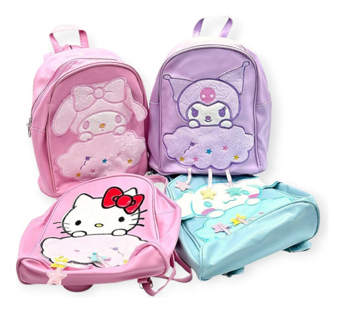 Mochila Morral Sanrio Infantil My Melody Kuromi Hello Kitty Varios