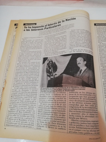 Tiempo Conjura El Riesgo De Hiperinflación El Pacto De (Usado)