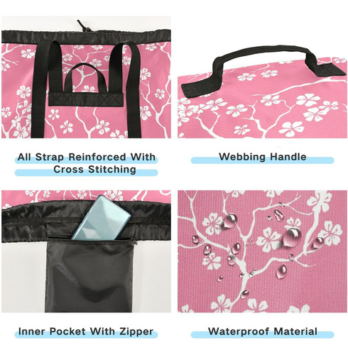 Bolso Gimnasio Pink Tree Sakura