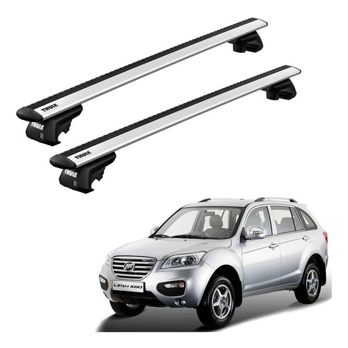 Rack Bagageiro Thule Evo Lifan X60 Suv 2012 Em Diante