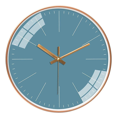 Reloj Pared Cuarzo Silencioso Estilo Moderno Simple Cubierta
