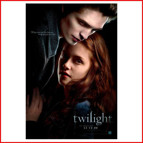 Poster Película Crepúsculo Twilight 2008 #12 - 40x60cm