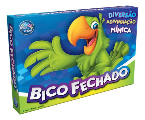 Jogo Mímica Bico Fechado Adivinhação Pais E Filhos