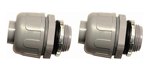 58133701 Conector Hermético De 3/4 Pulgadas; Gris (paquete D