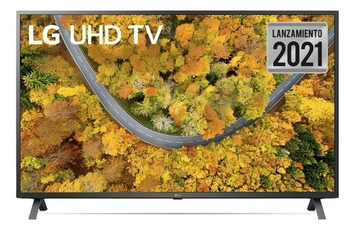 Smart TV de 70" LG AI ThinQ 70UP7500 con pantalla LCD 4K color viva