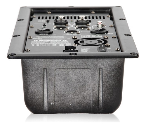 Amplificador Profesional De Audio 800w Rms Medios Color Negro Potencia de salida RMS 800 W