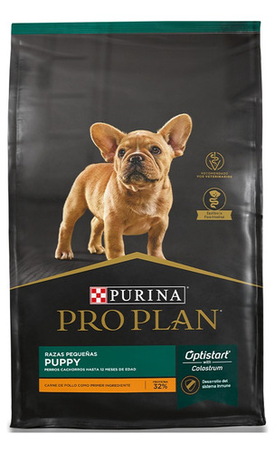 Alimento Pro Plan OptiStart Pro Plan OptiStart Puppy para cachorro de 3.5kg para perro cachorro de raza pequeña sabor pollo en bolsa de 7.5kg