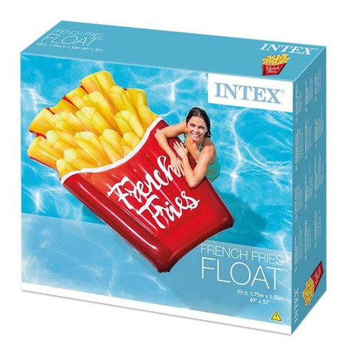 Mega Inflable Intex Playa Piscina Papas Fritas 