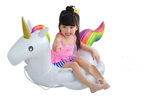 Flotador Inflable De Piscina De Unicornio