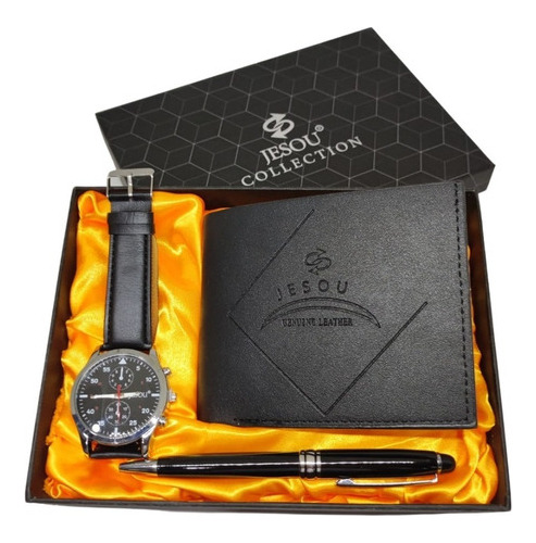 Reloj Esfero Billetera  Estuche Para  Hombre Regalo Padre 