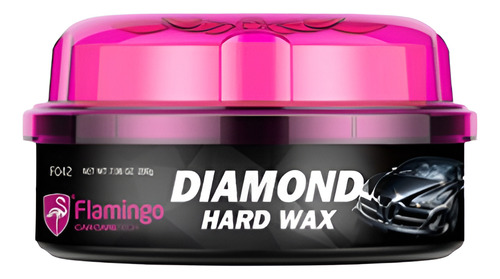 Cera Flamingo Diamond Hard Wax En Pasta Brillosa De 230 G