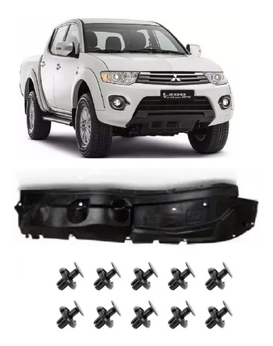 Parabarro L200 Triton 2008 A 15 Dian Tras. Le + 10 Presilha