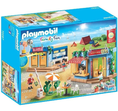 Todobloques Playmobil 70087 Family Fun Camping Campamento
