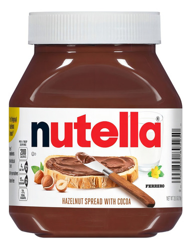 Creme De Avelã Nutella - Ferrero Cacau 650g - Original