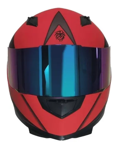 Casco Cerrado Para Moto Kov Novak Warefare Blade Rojo Tama o del