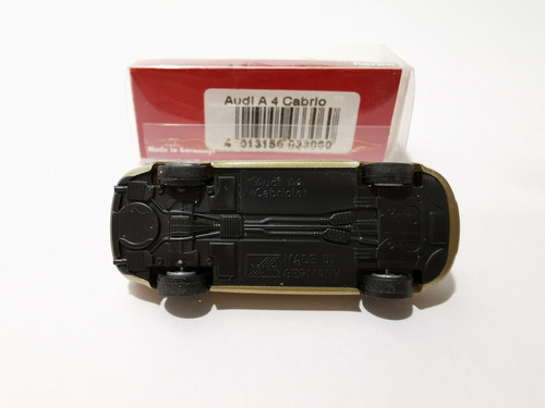 Herpa Audi A4 Cabrio Coleccion Germany A Escala 1/87 Dorado (Usado)