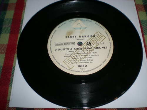 Barry Manilow Vinilo Simple Promo (4)