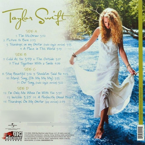 Taylor Swift - Taylor Swift ( Primer Álbum ) Vinilo / Vinyl