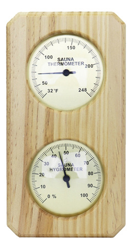 Termómetro Para Sauna, Higrómetro Fahrenheit, 2 En 1, Para I