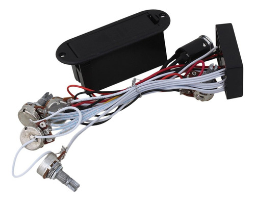 Pickup Preampli Equalizer Active Eq De 3 Bandas Para Guitarr