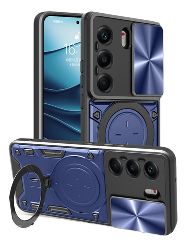 Funda Con Soporte Magnético Para Tecno Camon 40 Pro 4g