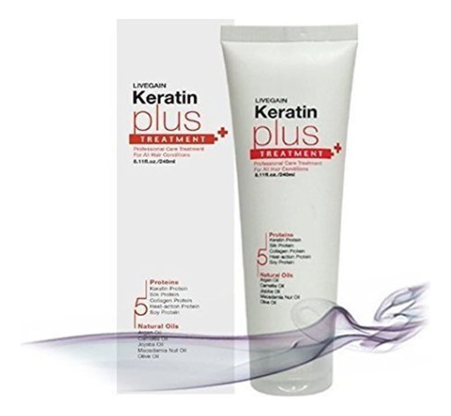 Livegain Keratin Plus Tratamiento  Fl Oz