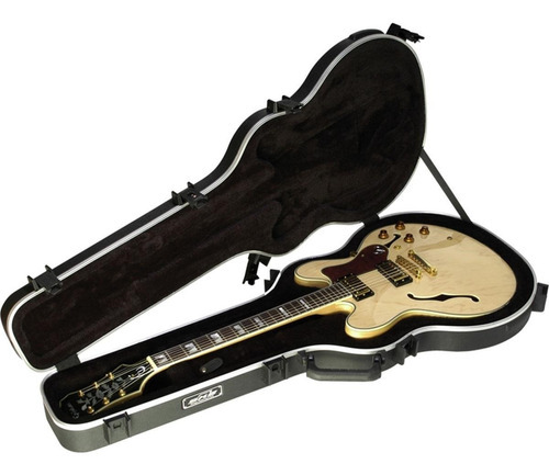 Skb 1skb-35 Estuche Rígido Deluxe Para Guitarra Semi Hollow