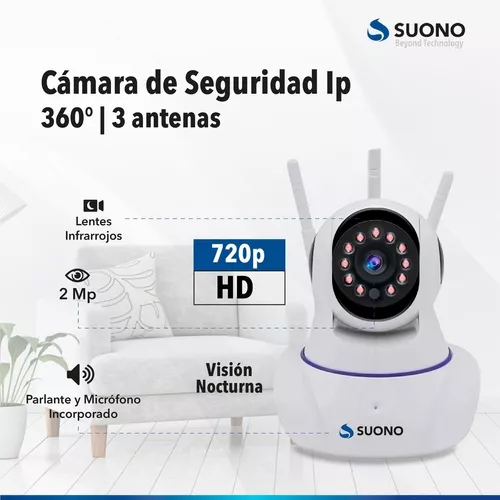 Camara de Seguridad Interior PST V380 Wifi