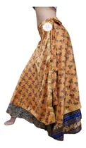 Comprar Polleras Largas Mil Formas, Seda Hindú, Doble Capa. Silk
