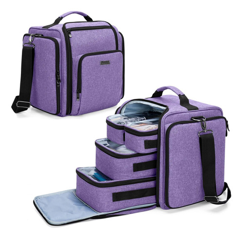 Bafaso Bolsa De Almacenamiento De Maquillaje, Morado