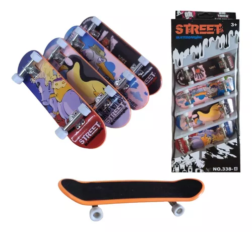 Skate De Dedo Brinquedo Infantil Estilo Tech Deck Shape Roda