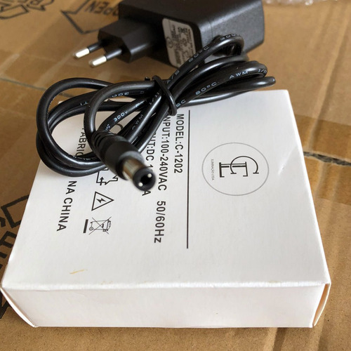 Kit 400 Un Fonte 12v 2a Bivolt Automática Para Fita Led