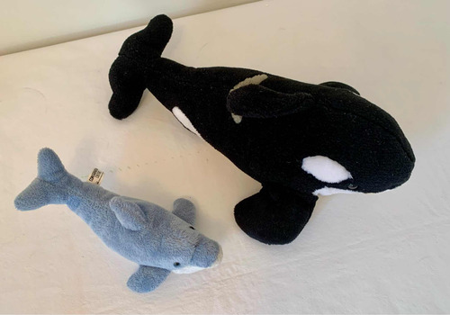 Peluche De Delfín Y Ballena Shamu