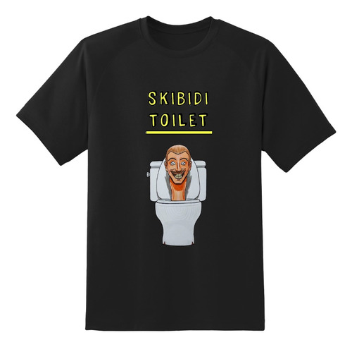 Remera Estampada Niño Niña Skibidi Toilet Algodon Juego