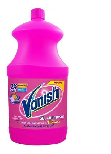 Desmanchador Vanish Rosa 1800ml