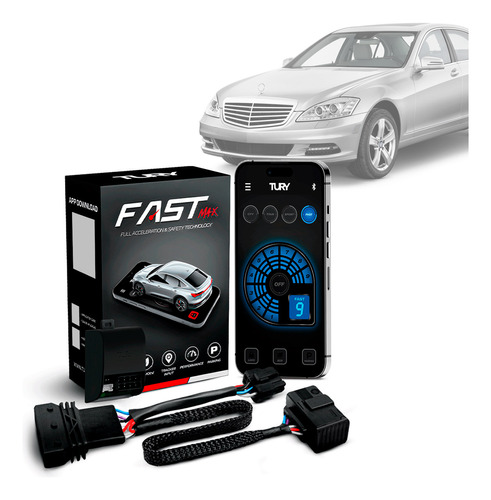 Módulo Acelerador Pedal Fast Com App Classe S 2008 09 10 11