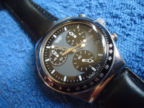 Swatch Swiss Reloj Vintage Retro Con Cronometro De Año 1999