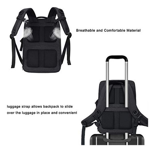 Mochila Para Camara Canon Eos Rebel T6 Impermeable Gris