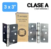 Comprar Par Bisagras 3 PuLG Con Rolinera Acero Inoxidable Las Buenas