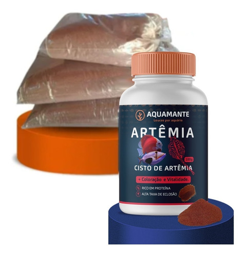 Cisto De Artêmia Salina 100gr (embalagem À Granel)