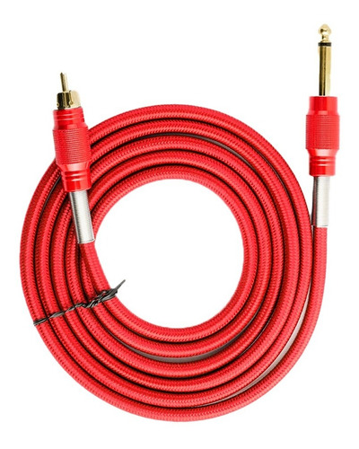 Cable Rca Para Máquina De Tatuar Trenzado / Reforzado